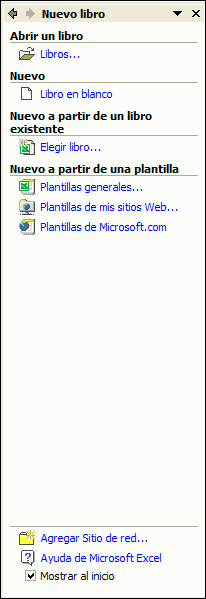 Captura Panel de tareas