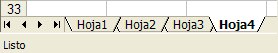 Captura nueva posición Hoja ”Hoja4”