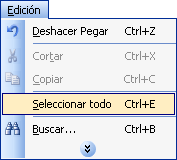 Seleccionar tot