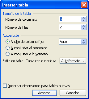 Quadre Inserir taula