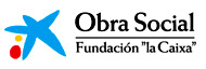 Logotipo Obra Social. Fundación "la Caixa". Inicio de la web