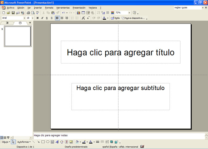 Captura de la visualització de les guies