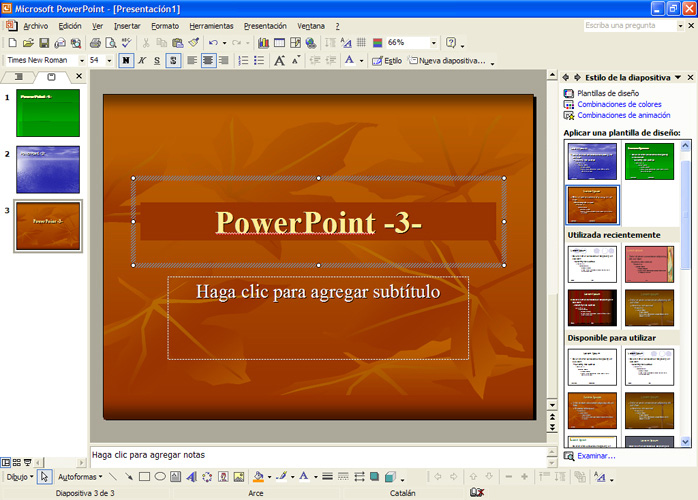 Captura Introducció text: PowerPoint -3-