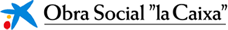 Logotipo Obra Social "la Caixa". Inicio de la web