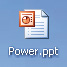 captura del icono de un archivo de PowerPoint
