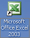 Icono  Microsoft Office Excel 2003