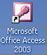Icono  Microsoft Office Access 2003