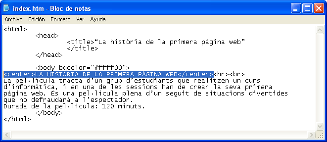 Captura codi centrar text