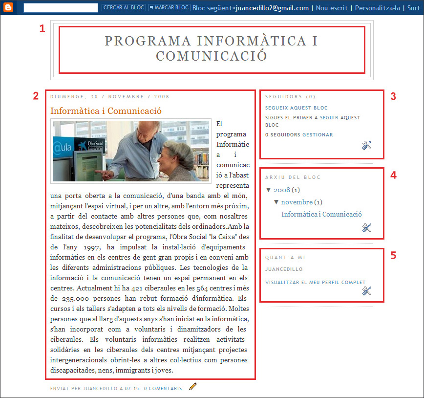 Captura exemple Bloc