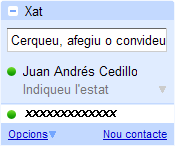 Captura finestra xat